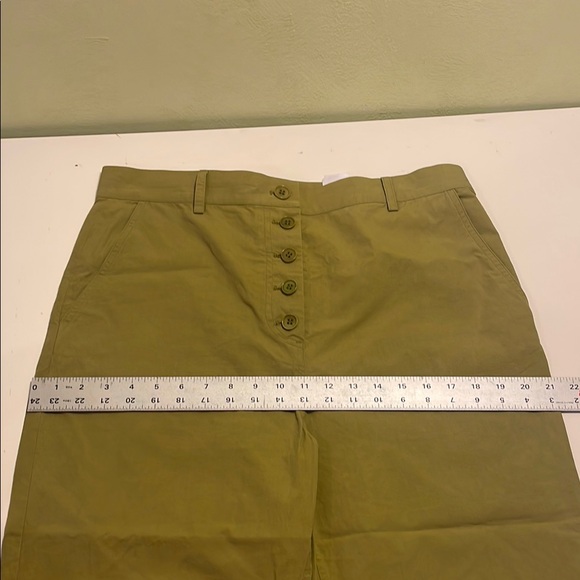COS olive chartreuse pants - Picture 6 of 8
